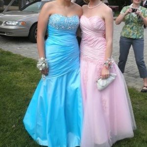 Sky Blue Prom Dress!